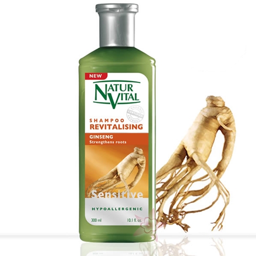 NaturVital Revitalising Sensitive Ginseng Şampuan